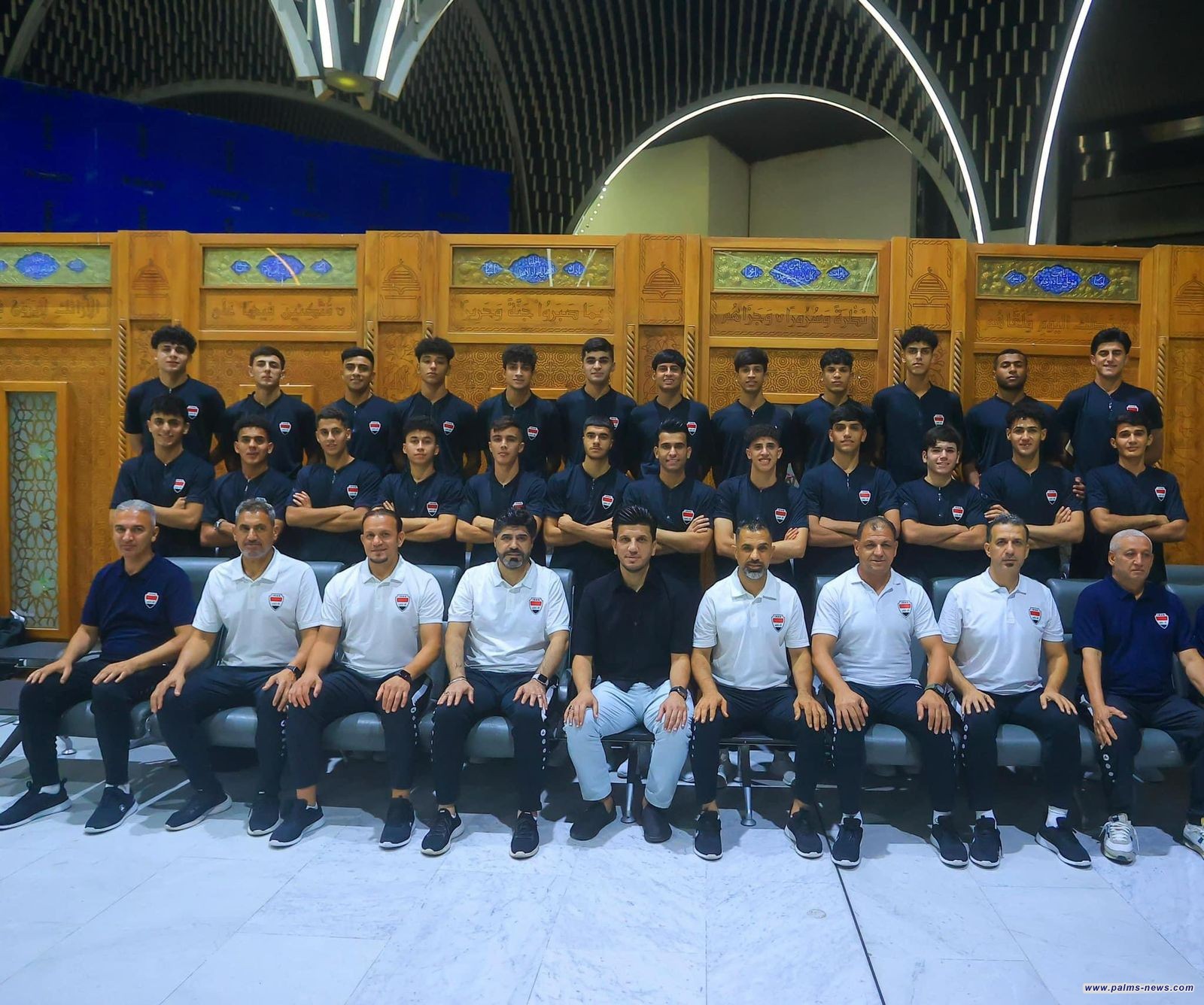 منتخب شباب العراق يغادر إلى السعودية  للمشاركة ببطولة الديار العربية